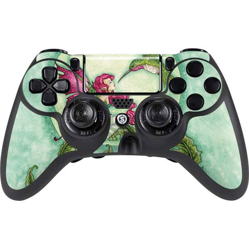 Flirting Fairy and Hummingbird by Amy Brown PlayStation PS4 Skins